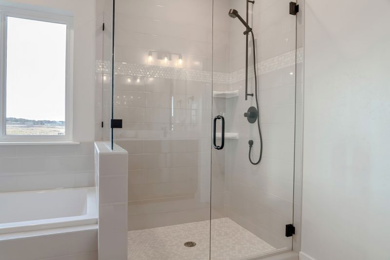 Elegant Frameless Glass Shower